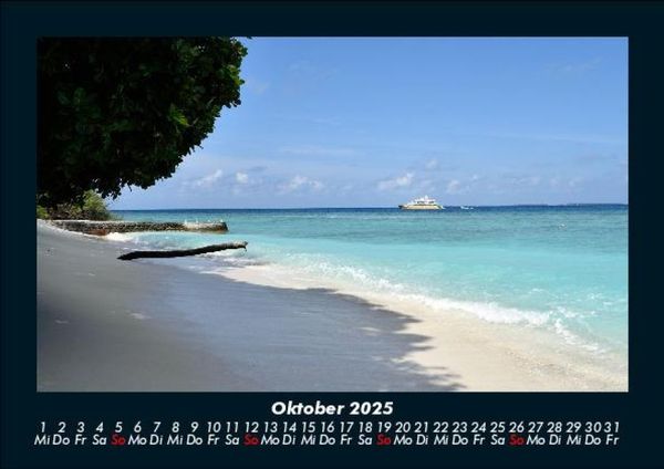 Produktbild: Die sch&ouml;nsten Meereslandschaften 2025 Fotokalender DIN A5