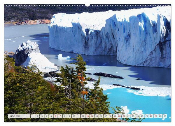 Produktbild: Patagonia, Argentina and Chile National Parks (Wall Calendar 2026 DIN A2 landscape), CALVENDO 12 Month Wall Calendar