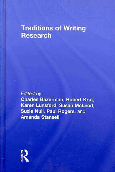 Produktbild: Bazerman, C: Traditions of Writing Research