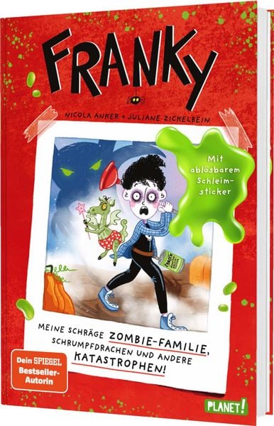 Produktbild: Franky 1: Meine schräge Zombie-Familie, Schrumpfdrachen und andere Katastrophen