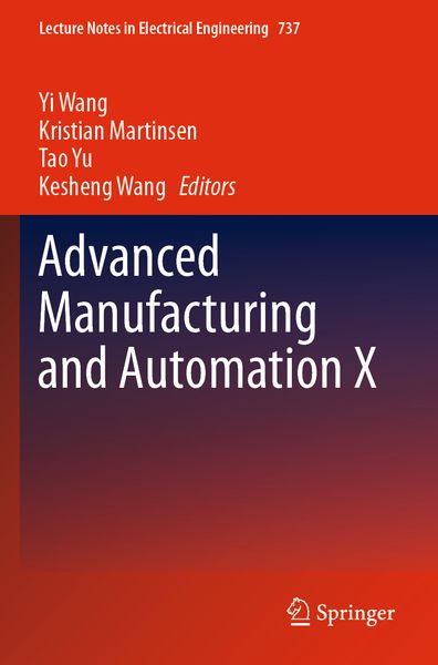 Produktbild: Advanced Manufacturing and Automation X
