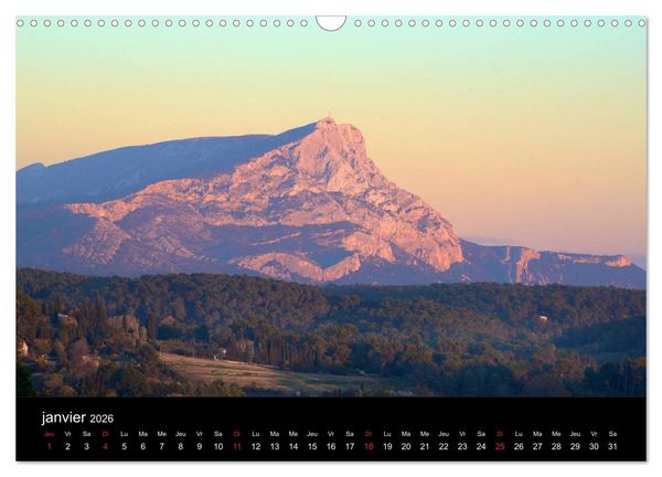 Produktbild: Aix-en-Provence: Capitale du Roi Ren&eacute; (Calendrier mural 2026 DIN A3 vertical), CALVENDO calendrier mensuel