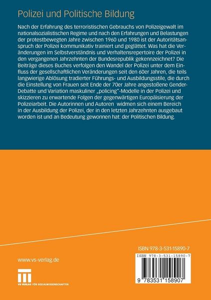 Produktbild: Polizei und Politische Bildung