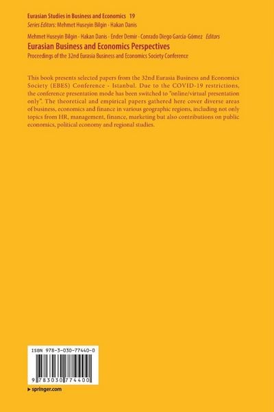 Produktbild: Eurasian Business and Economics Perspectives