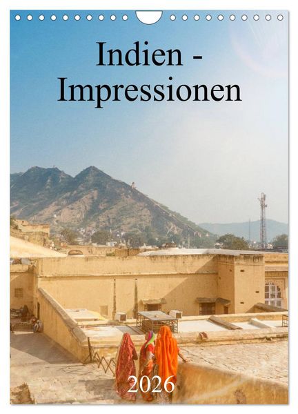 Produktbild: Indien - Impressionen (Wandkalender 2026 DIN A4 hoch), CALVENDO Monatskalender