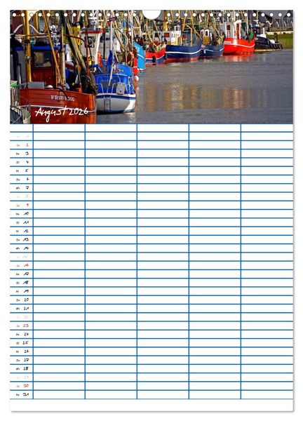 Produktbild: Meer Zeit f&uuml;r uns! (Wandkalender 2026 DIN A3 hoch), CALVENDO Monatskalender