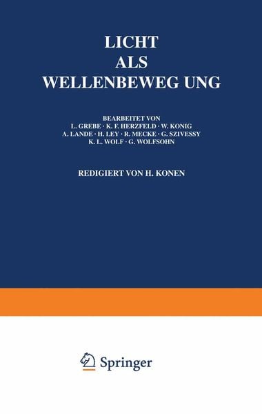 Produktbild: Licht Als Wellenbewegung