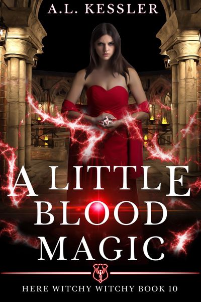 Produktbild: A Little Blood Magic (Here Witchy Witchy, #10)