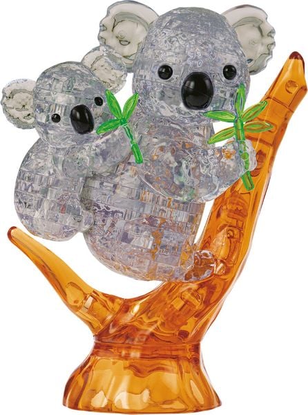 Produktbild: 3D Crystal Puzzle - Koalab&auml;renpaar - 62 Teile