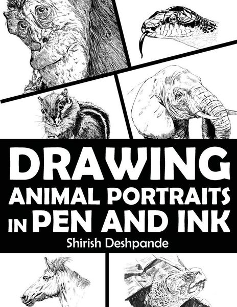 Produktbild: Drawing Animal Portraits in Pen and Ink