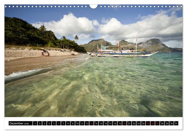 Produktbild: Palawan (Wandkalender 2026 DIN A3 quer), CALVENDO Monatskalender