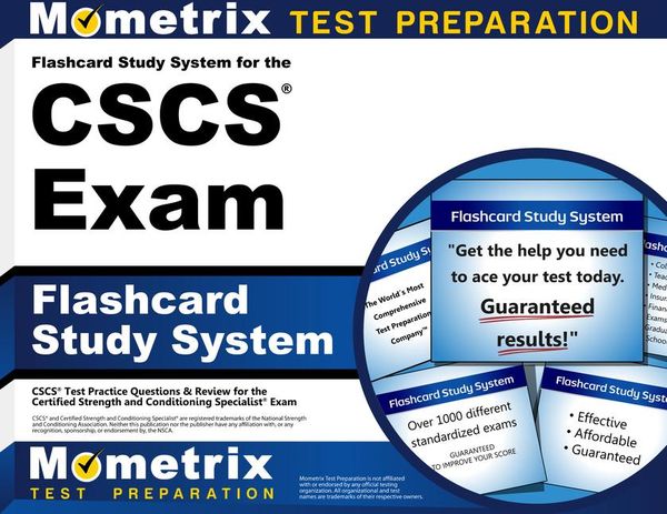 Produktbild: Flashcard Study System for the CSCS Exam