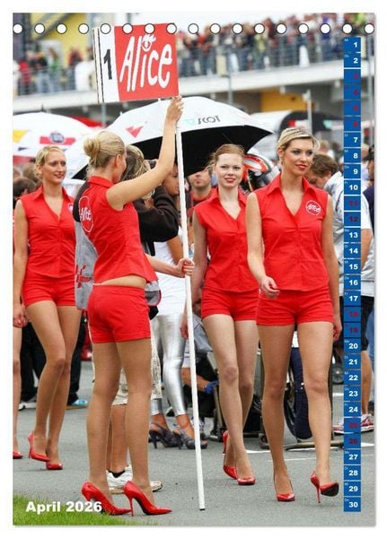 Produktbild: Beauty Grid Girls 2026 (Tischkalender 2026 DIN A5 hoch), CALVENDO Monatskalender