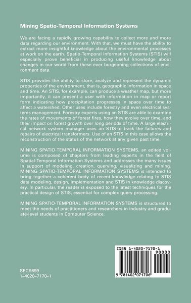 Produktbild: Mining Spatio-Temporal Information Systems