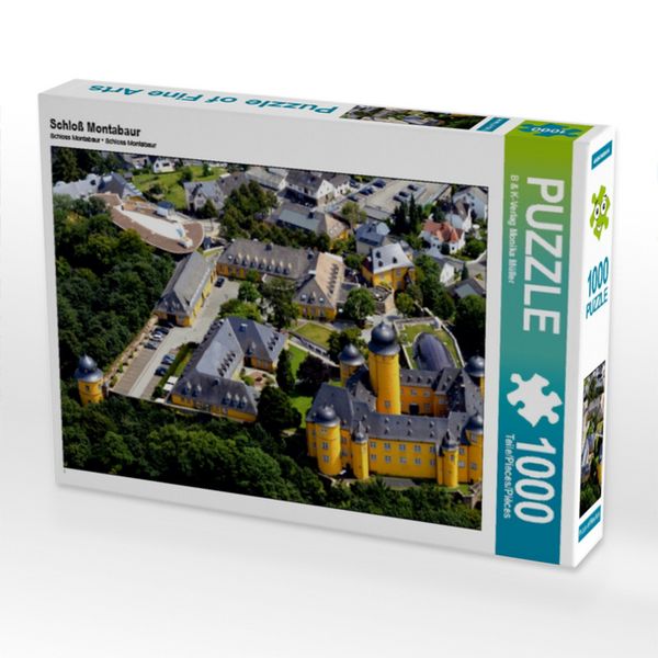 Produktbild: CALVENDO Puzzle Schlo&szlig; Montabaur | 1000 Teile Lege-Gr&ouml;&szlig;e 64x48cm Foto-Puzzle f&uuml;r gl&uuml;ckliche Stunden