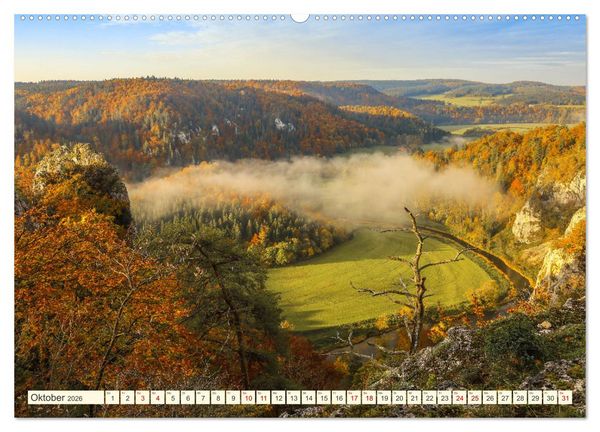 Produktbild: Impressionen aus dem Oberen Donautal (hochwertiger Premium Wandkalender 2026 DIN A2 quer), Kunstdruck in Hochglanz