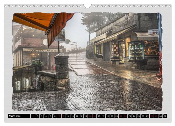Produktbild: Impressionen - von und rund um San Marino (Wandkalender 2026 DIN A3 quer), CALVENDO Monatskalender