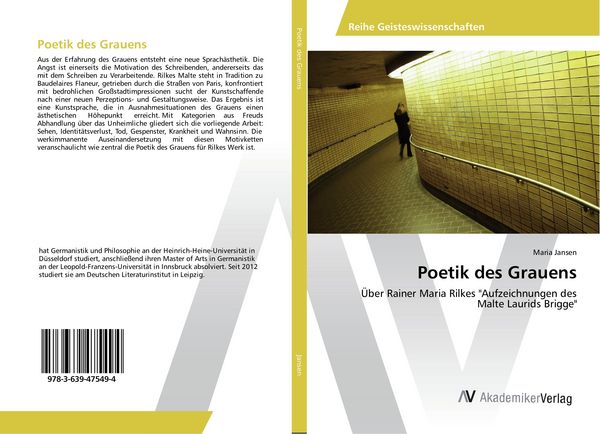 Produktbild: Poetik des Grauens