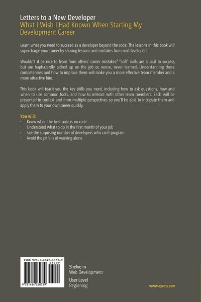 Produktbild: Letters to a New Developer