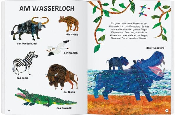 Produktbild: Eric Carles gro&szlig;es Buch der Tiere