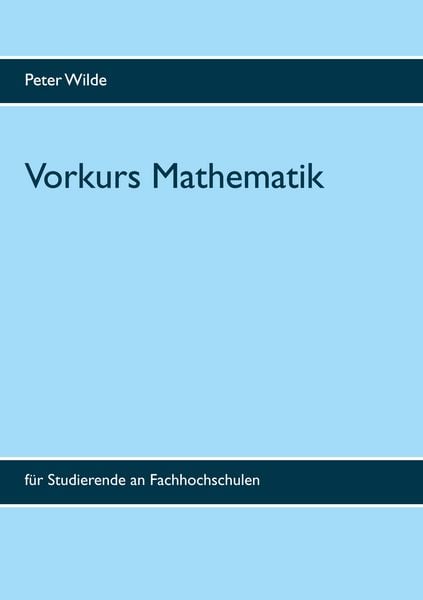 Produktbild: Vorkurs Mathematik