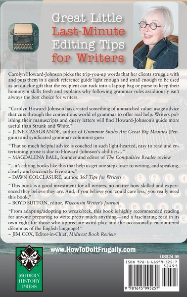 Produktbild: Great Little Last-Minute Editing Tips for Writers