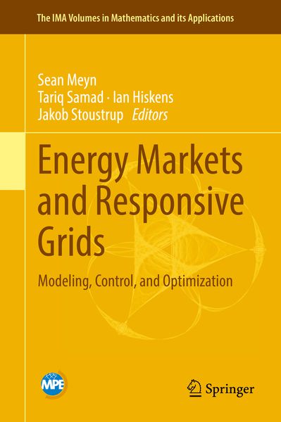 Produktbild: Energy Markets and Responsive Grids