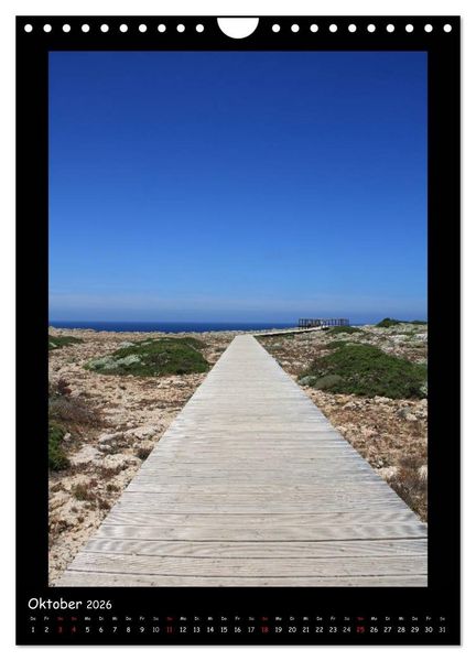Produktbild: Blickpunkte Algarve (Wandkalender 2026 DIN A4 hoch), CALVENDO Monatskalender