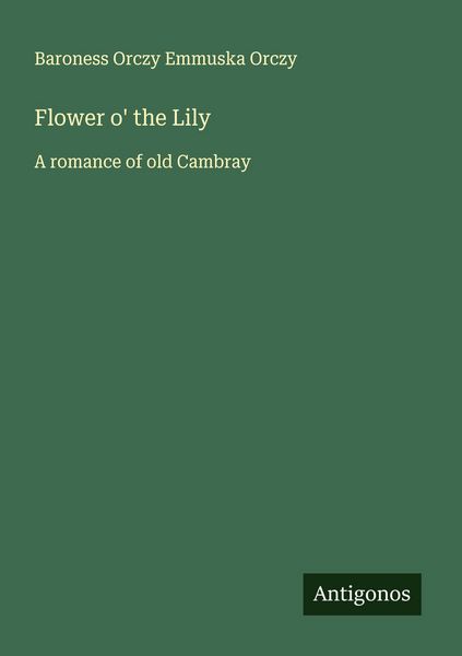 Produktbild: Flower o' the Lily