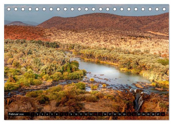 Produktbild: Namibia - Land der Kontraste (Tischkalender 2026 DIN A5 quer), CALVENDO Monatskalender