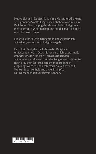 Produktbild: Religion ist Weite