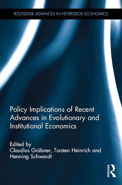 Produktbild: Policy Implications of Evolutionary and Institutional Economics
