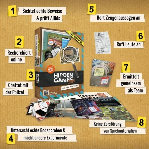 Produktbild: Hidden Games Tatort: Reif f&uuml;r die Insel
