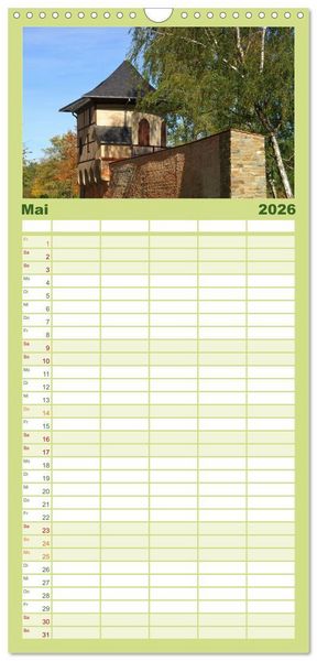 Produktbild: Familienplaner 2026 - Zwickau - Stadt an der Mulde mit 5 Spalten (Wandkalender, 21 x 45 cm) CALVENDO