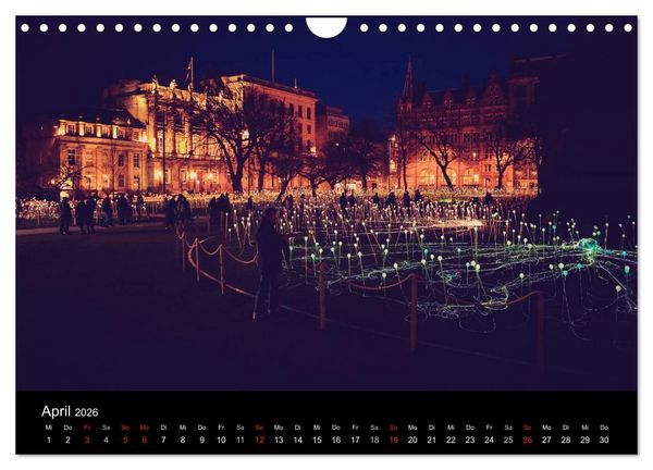 Produktbild: EDINBURGH. Blick. Licht. Wetter. (Wandkalender 2026 DIN A4 quer), CALVENDO Monatskalender