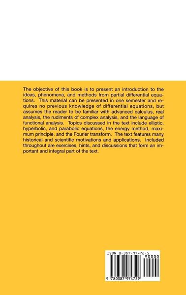 Produktbild: Partial Differential Equations