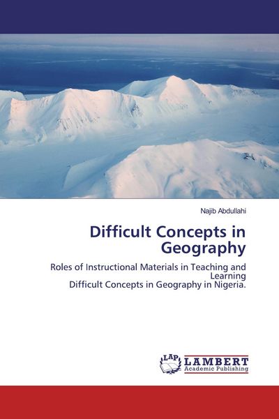 Produktbild: Difficult Concepts in Geography