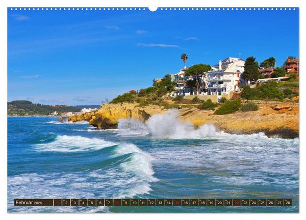Produktbild: Costa de Ponent - Unterwegs zwischen Barcelona und Tarragona (Wandkalender 2026 DIN A2 quer), CALVENDO Monatskalender