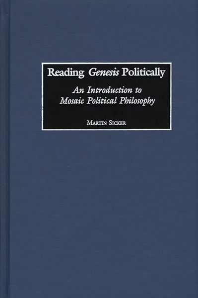 Produktbild: Reading Genesis Politically