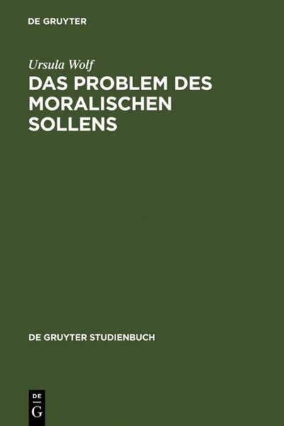 Produktbild: Das Problem des moralischen Sollens