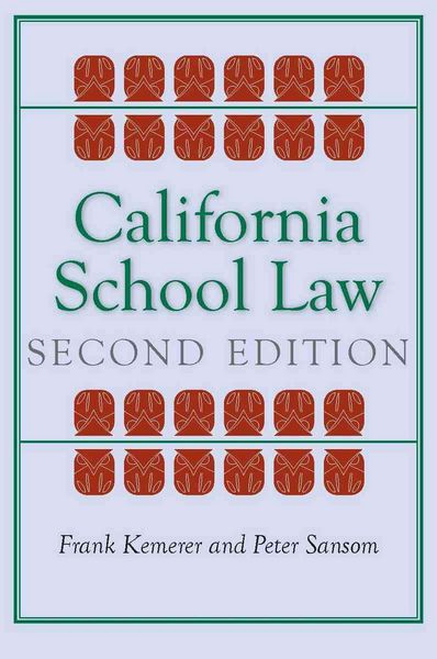 Produktbild: Kemerer, F: California School Law
