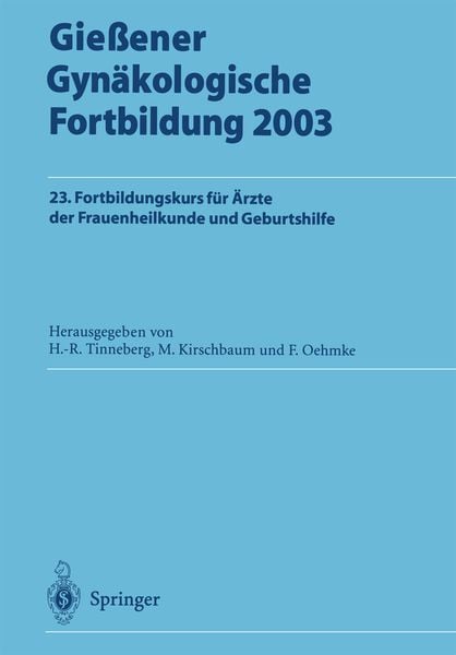 Produktbild: Gie&szlig;ener Gyn&auml;kologische Fortbildung 2003