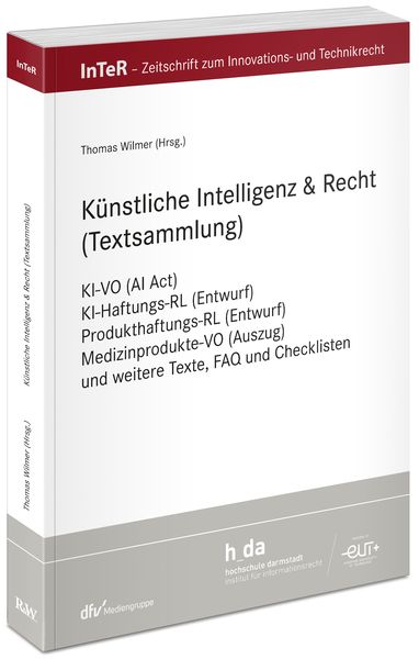 Produktbild: K&uuml;nstliche Intelligenz & Recht (Textsammlung)