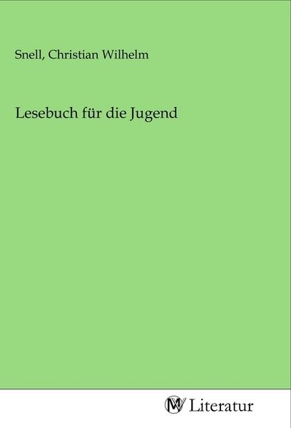 Produktbild: Lesebuch f&uuml;r die Jugend