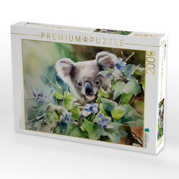 Produktbild: CALVENDO Puzzle Koala im Fr&uuml;hling | 2000 Teile Lege-Gr&ouml;&szlig;e 90x67cm Foto-Puzzle f&uuml;r gl&uuml;ckliche Stunden
