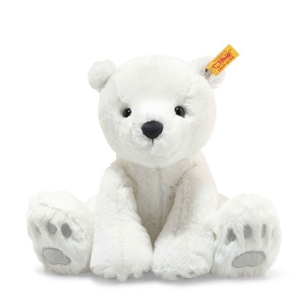 Produktbild: Steiff 62636 - Lasse Eisb&auml;r, sitzend, wei&szlig;, Pl&uuml;sch, 30 cm