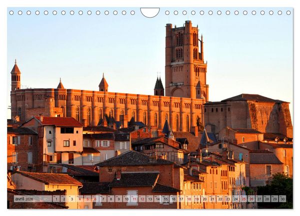 Produktbild: Lumi&egrave;re de cath&eacute;drale (Calendrier mural 2026 DIN A4 vertical), CALVENDO calendrier mensuel