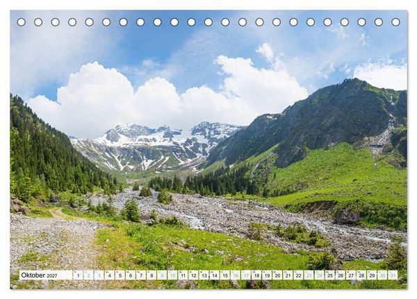 Produktbild: Zillertal - Bergidylle rund um Mayrhofen 2027 (Tischkalender 2027 DIN A5 quer), CALVENDO Monatskalender