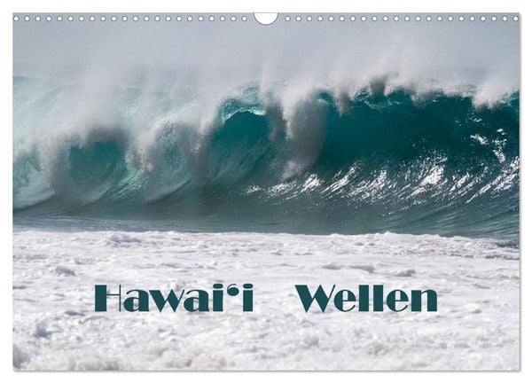 Produktbild: Hawai'i Wellen (Wandkalender 2026 DIN A3 quer), CALVENDO Monatskalender