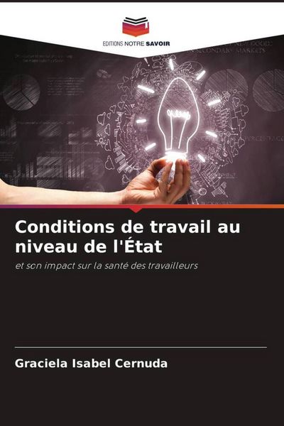 Produktbild: Conditions de travail au niveau de l'&Eacute;tat